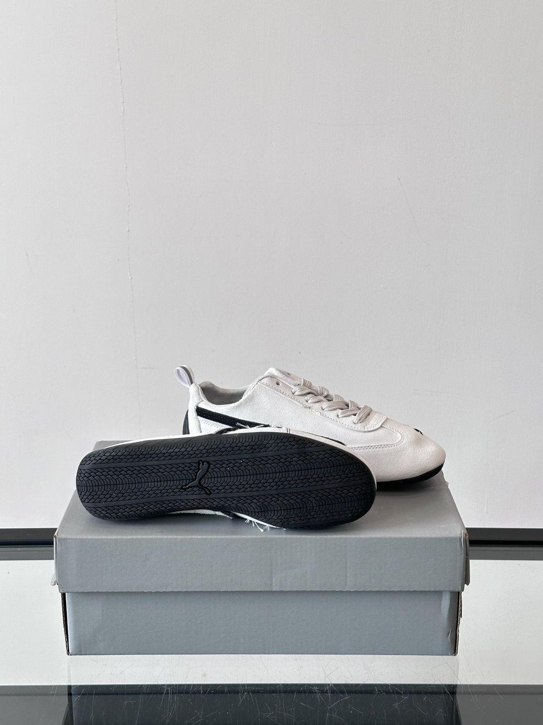 Bagsaaa Speedcat Suede Ba1en*iaga Sneaker White