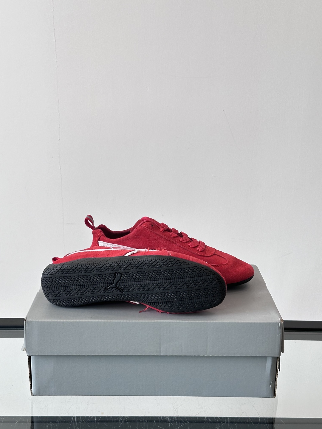 Bagsaaa Speedcat Suede Ba1en*iaga Sneaker Red