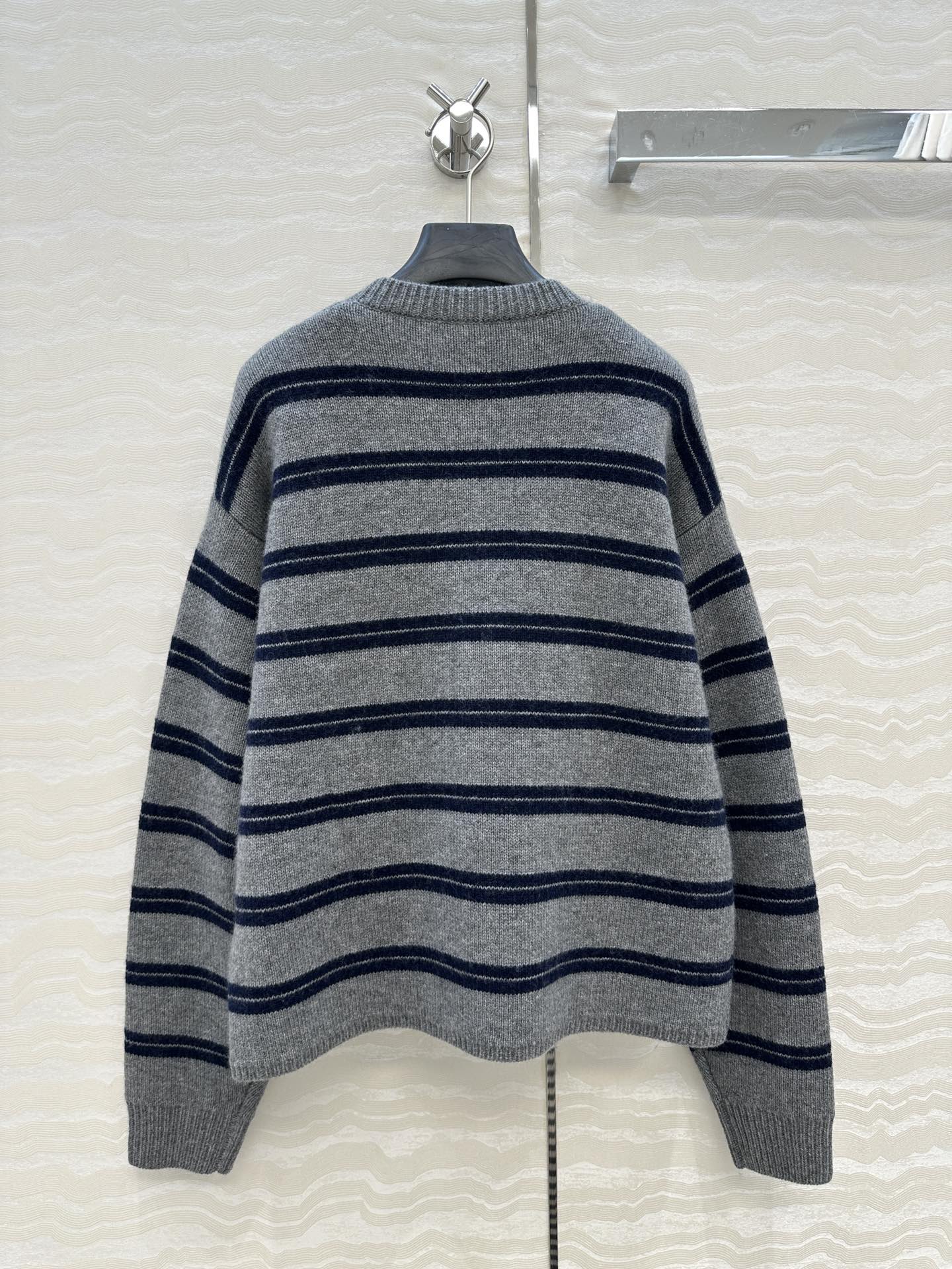 Bagsaaa Miu Miu striped-pattern cardigan