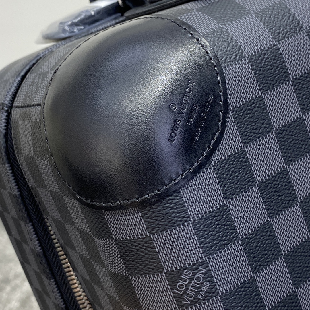 Bagsaaa LV N23209 Horizon 55 Damier Graphite luggage - 15 x 21.7 x 8.3 inches