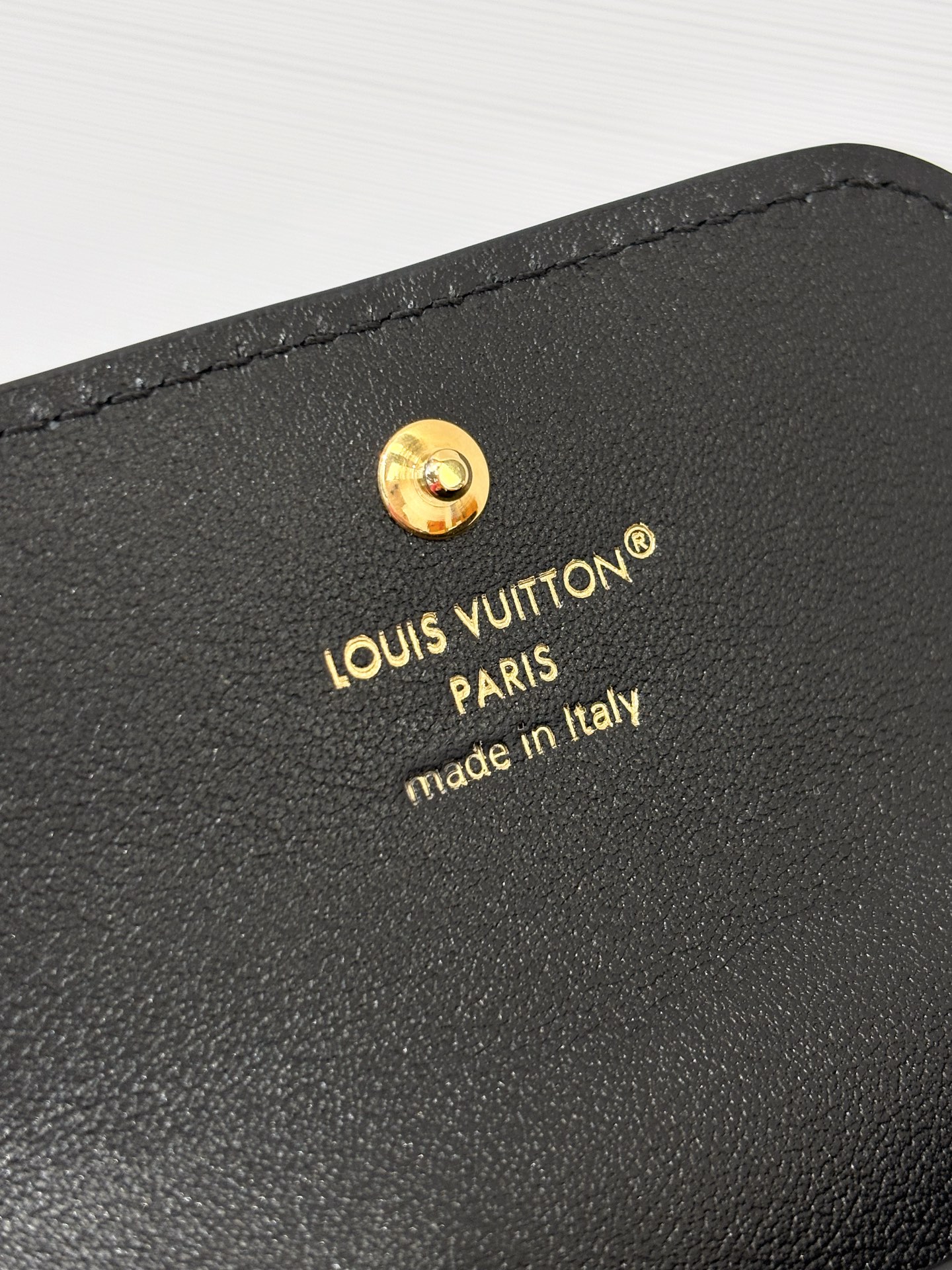 Bagsaaa LV M14626 Tiny Recto Verso Card Holder LV Bloom Black - 10cm