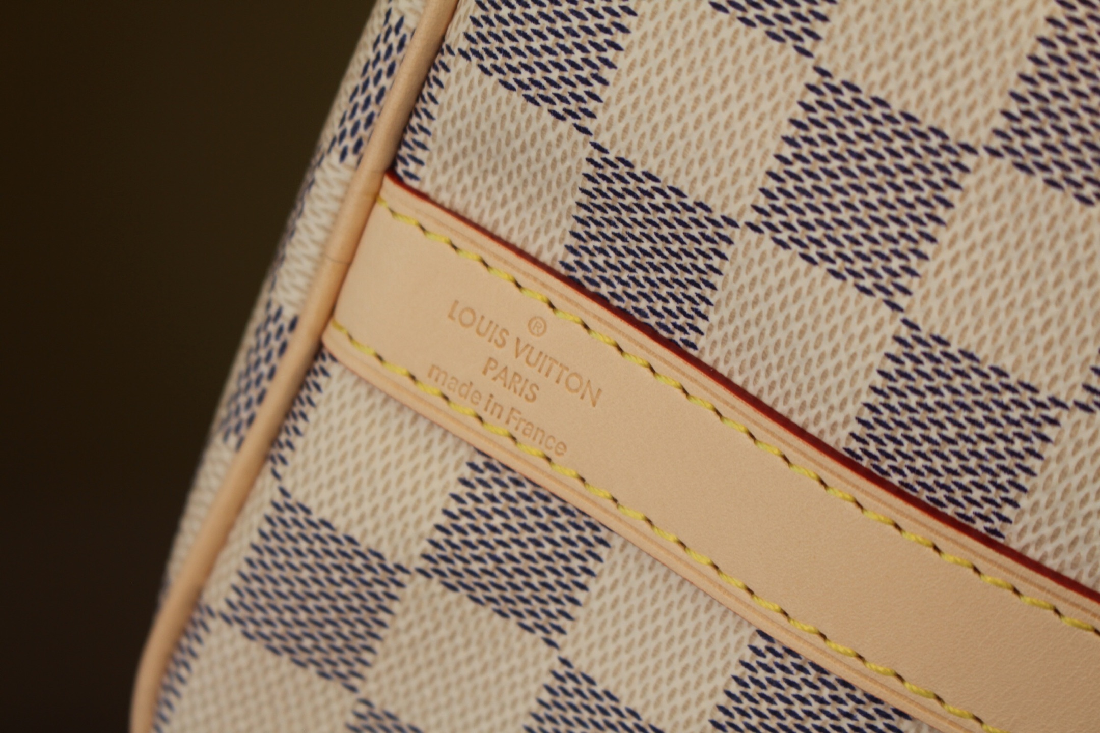 Bagsaaa L0vis Vvtt0n N40608 Speedy Bandoulière 25 Damier Azur - 25cm
