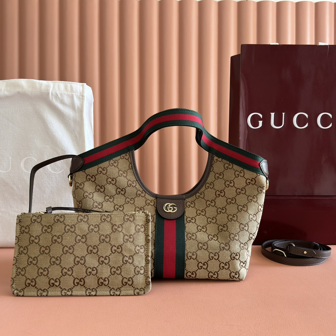 Bagsaaa Gvc*1 Giglio small tote bag 860845 beige - 25cm