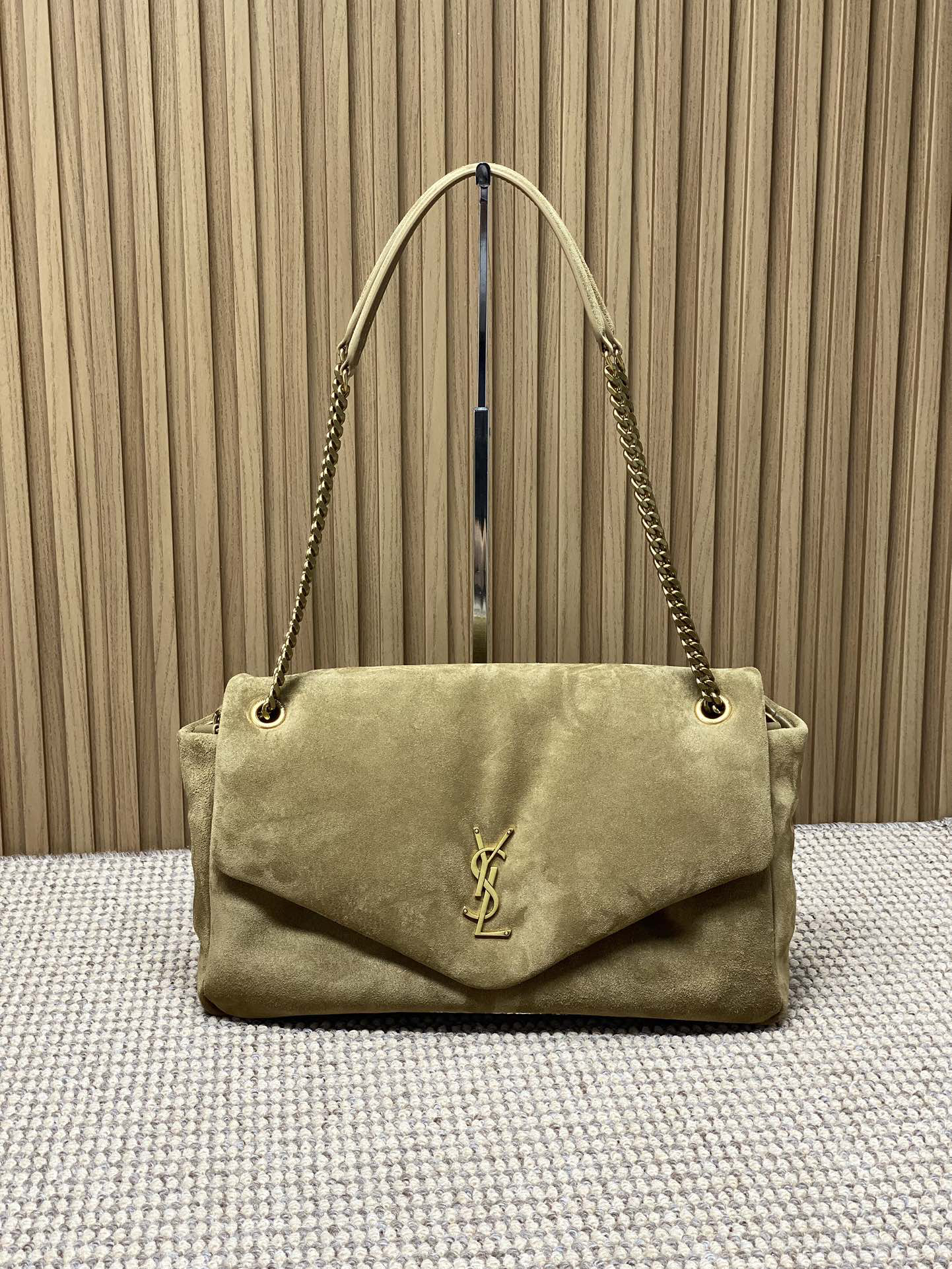 Bagsaaa Y51 CALYPSO large in suede 777399 beige - 38cm
