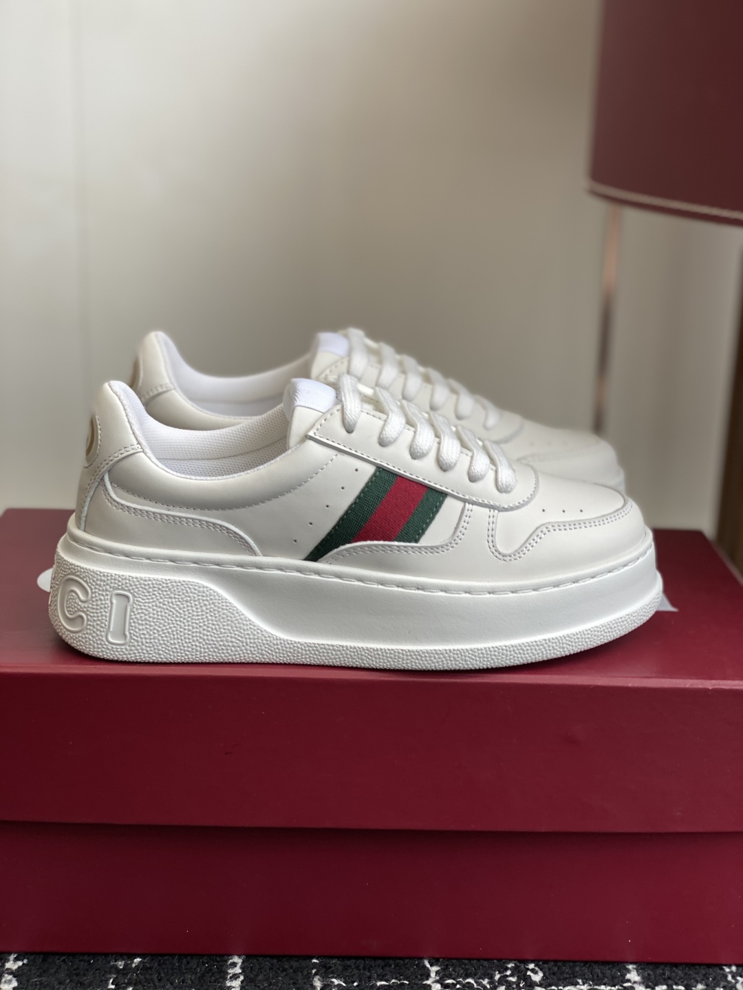 Bagsaaa Gvc*1 chunky sneaker 848307 white