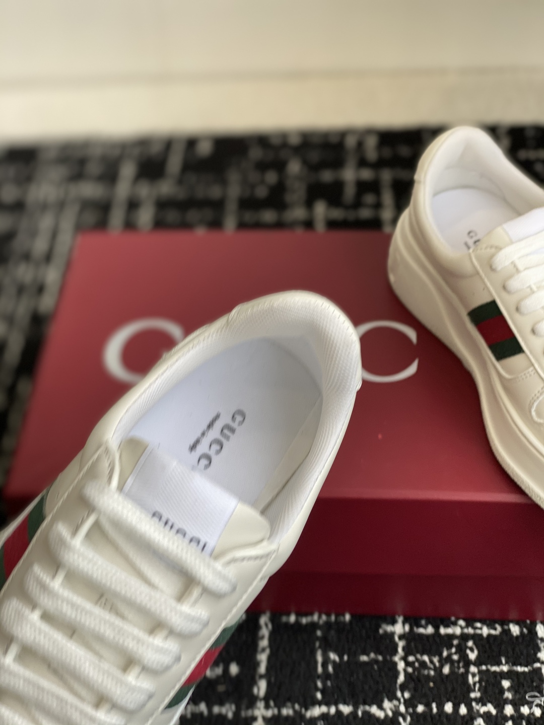 Bagsaaa Gvc*1 chunky sneaker 848307 white
