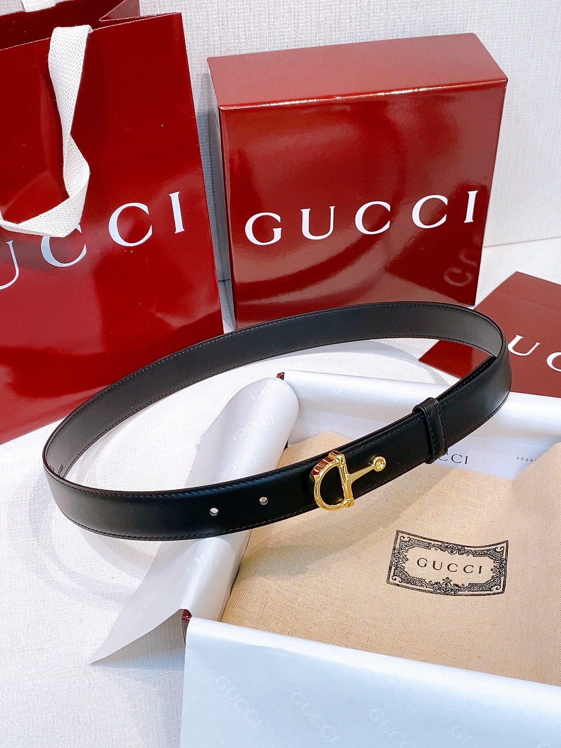 Bagsaaa Gvc*1 Belt Black - 2.5cm