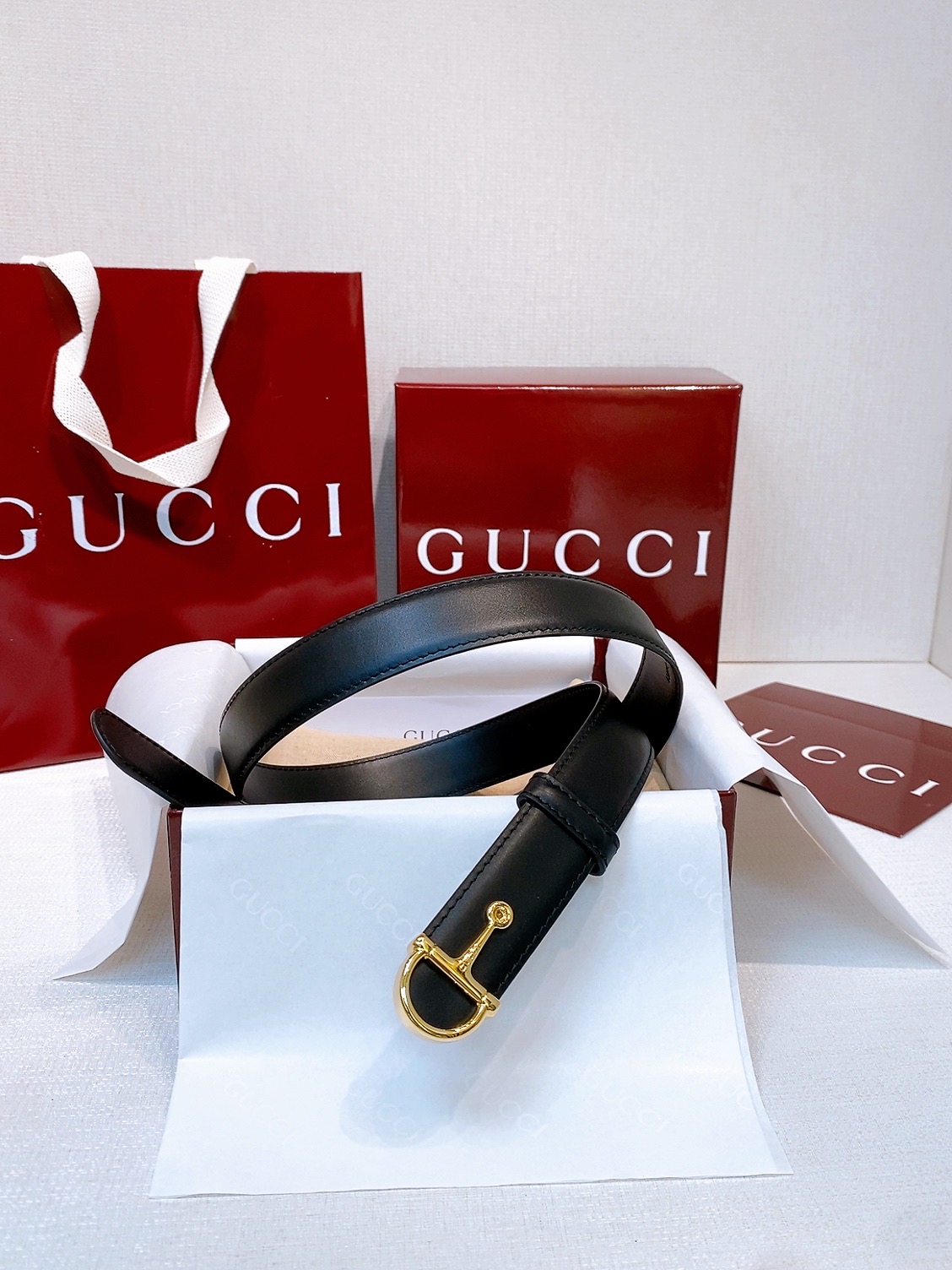 Bagsaaa Gvc*1 Belt Black - 2.5cm