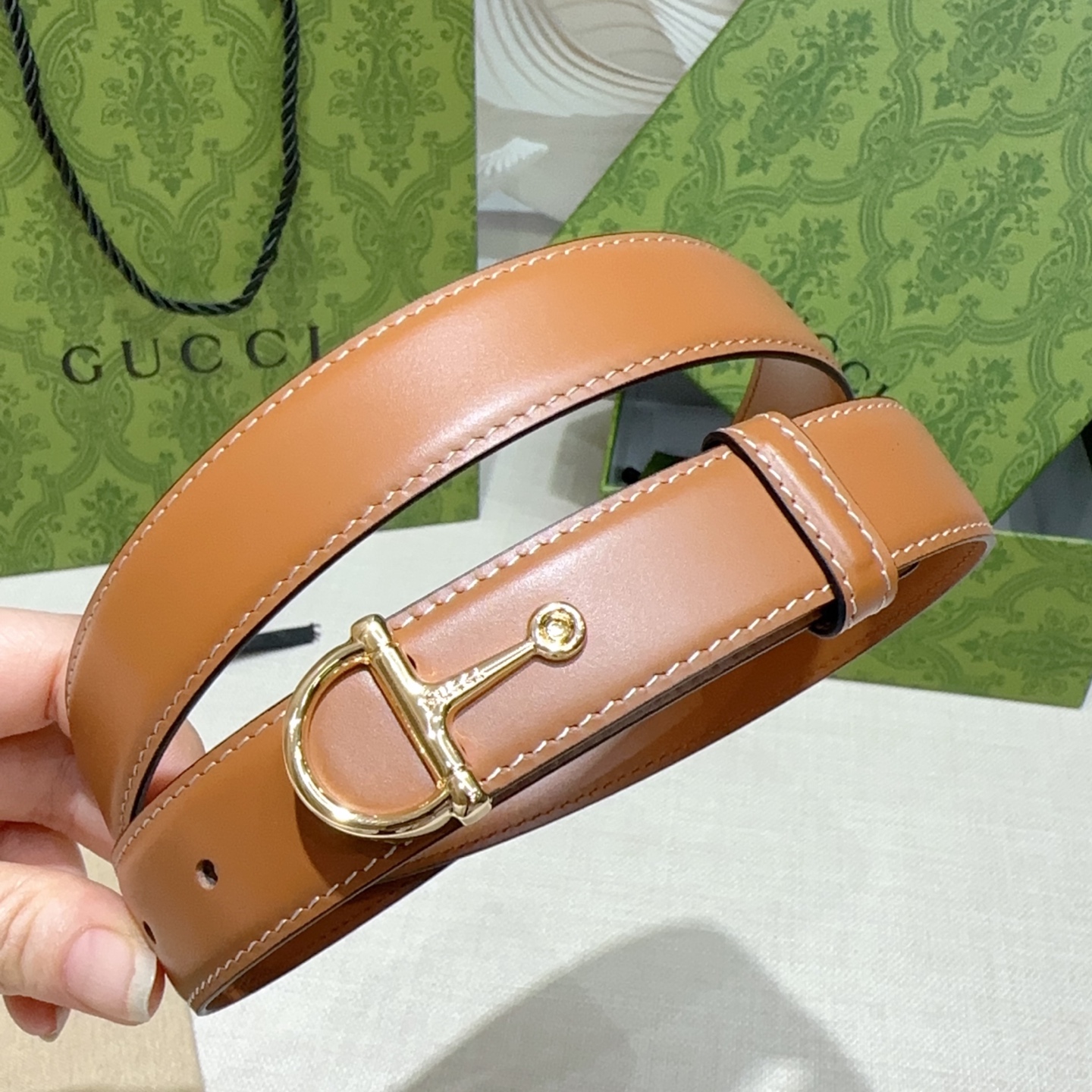 Bagsaaa Gvc*1 Belt Brown - 2.5cm