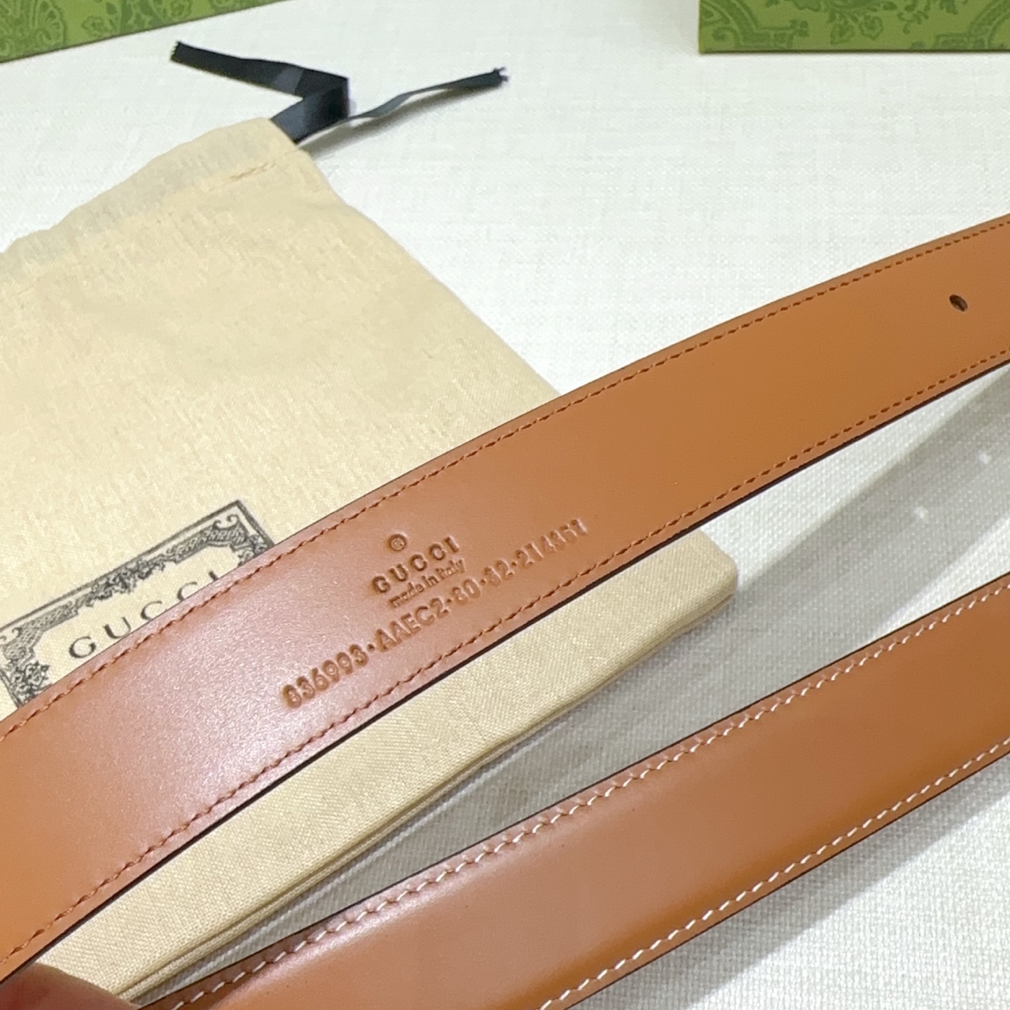 Bagsaaa Gvc*1 Belt Brown - 2.5cm