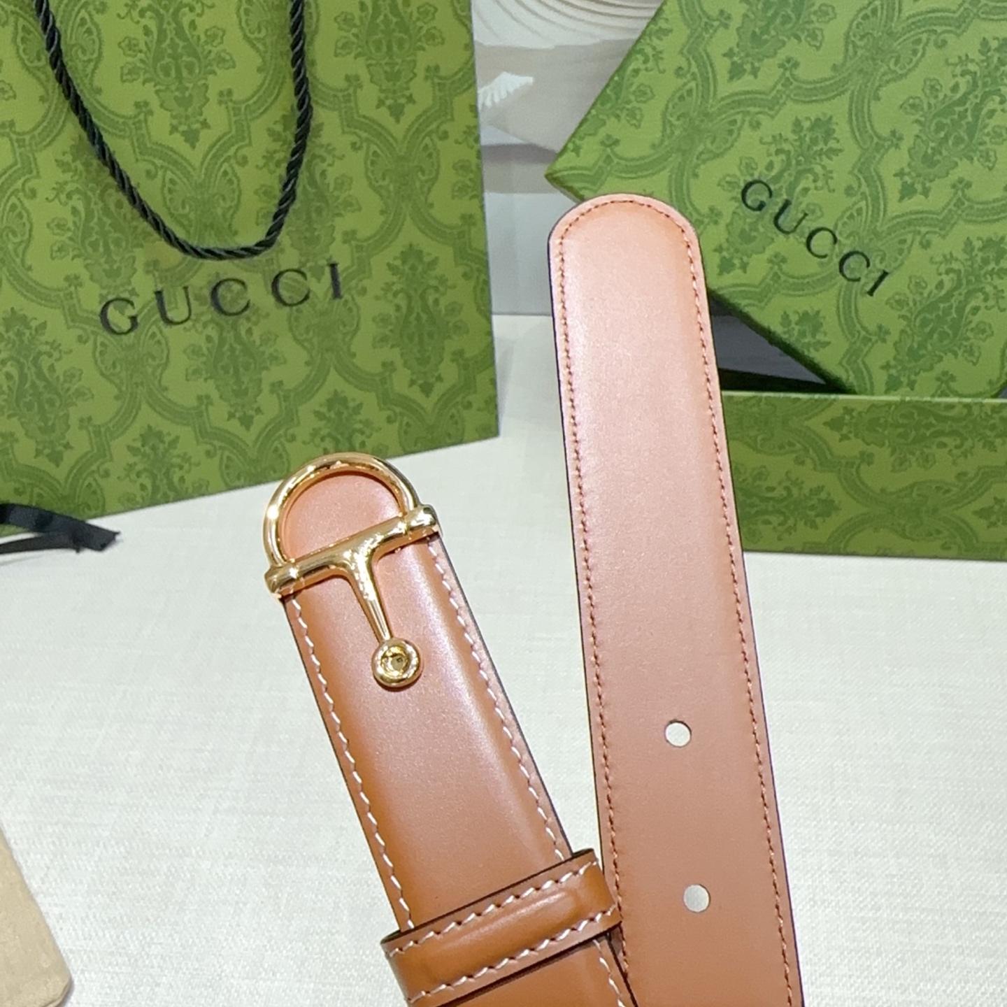 Bagsaaa Gvc*1 Belt Brown - 2.5cm