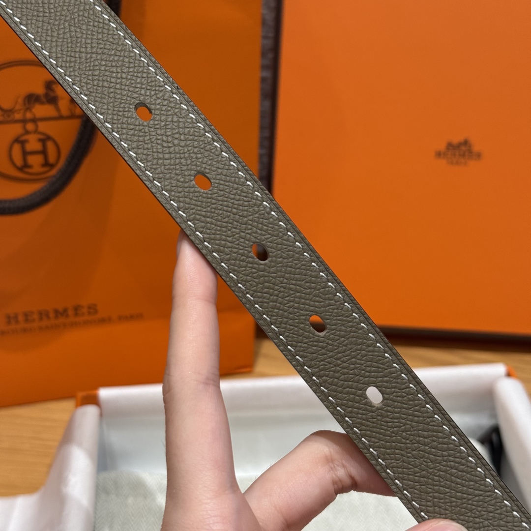 Bagsaaa H**me5 Etoupe Belt - 2.5cm