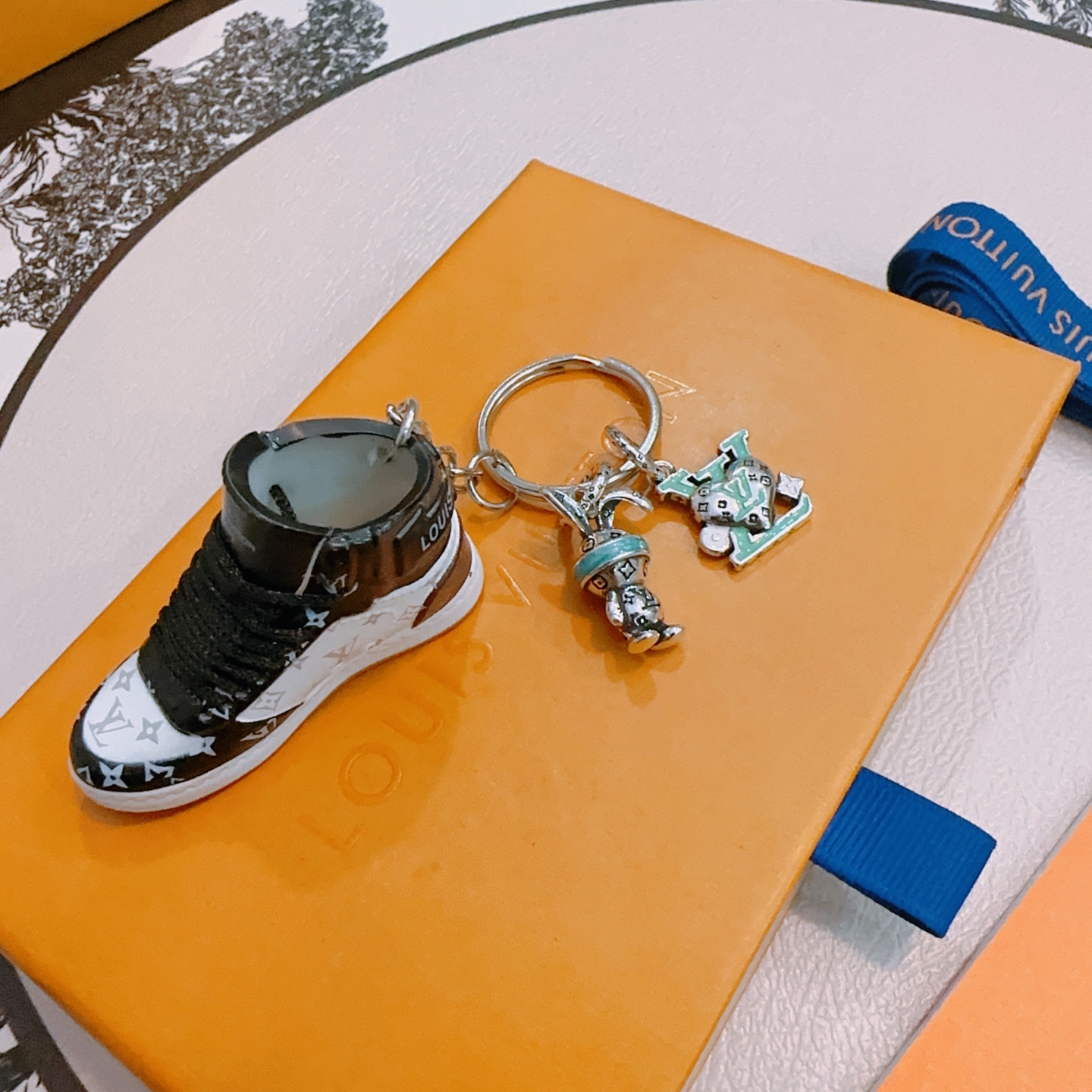 Bagsaaa LV keyring set