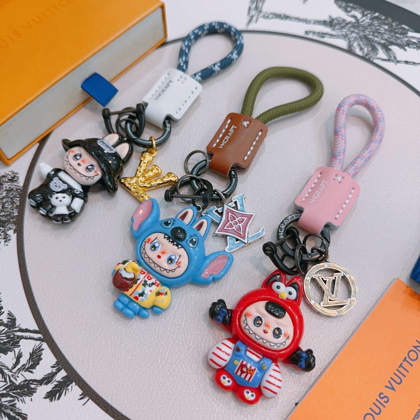 Bagsaaa LV Keyring set 1