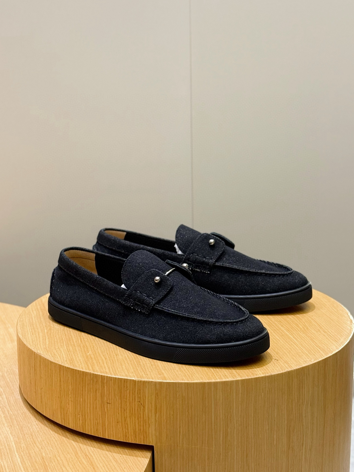 Bagsaaa Chr1st1an Louboutin Chambeliboat loafers black