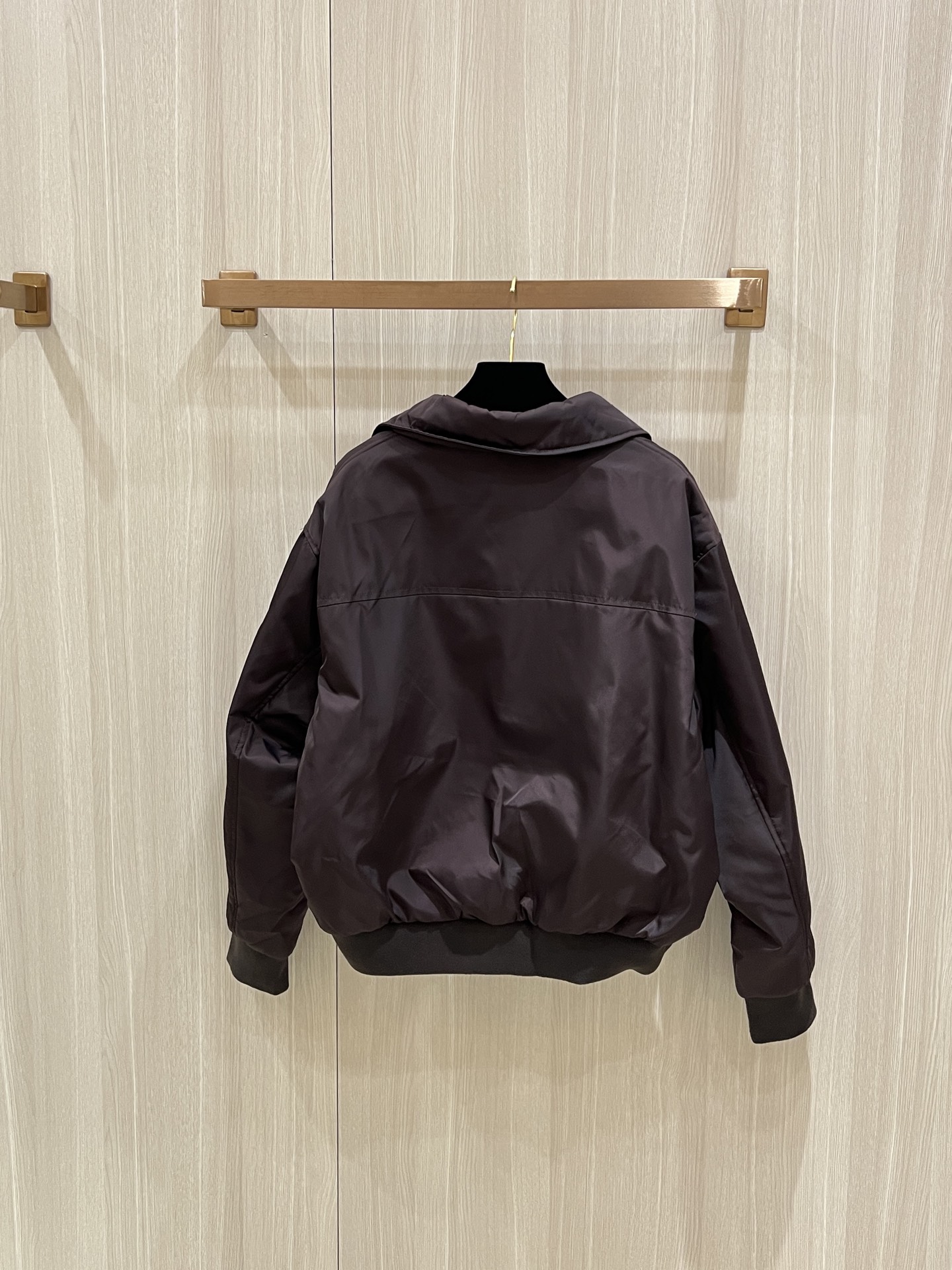 Bagsaaa Pra*a Re-Nylon blouson jacket dark brown