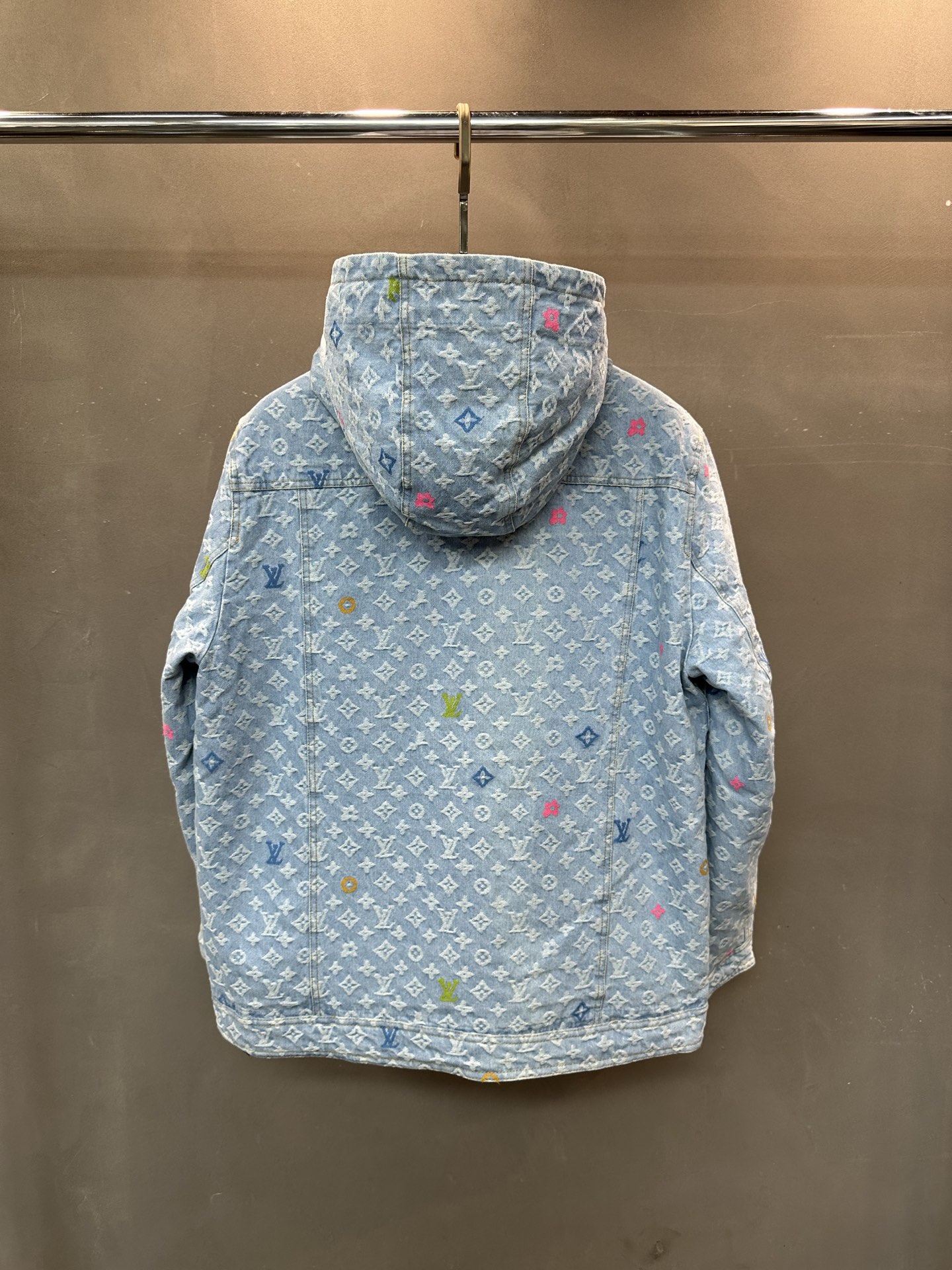 Bagsaaa L0vis Vvtt0n Quilted Denim Jacket