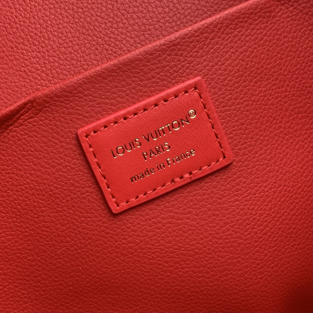 Bagsaaa LV M15191 Nice Mini Rouge L0vis Red - 20cm