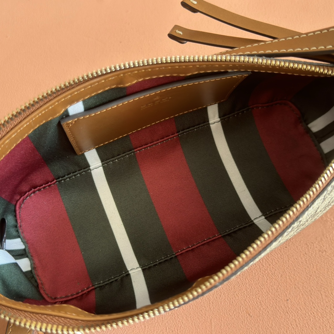 Bagsaaa Gvc*1 GG Emblem small shoulder bag 847281 beige & brown - 27cm