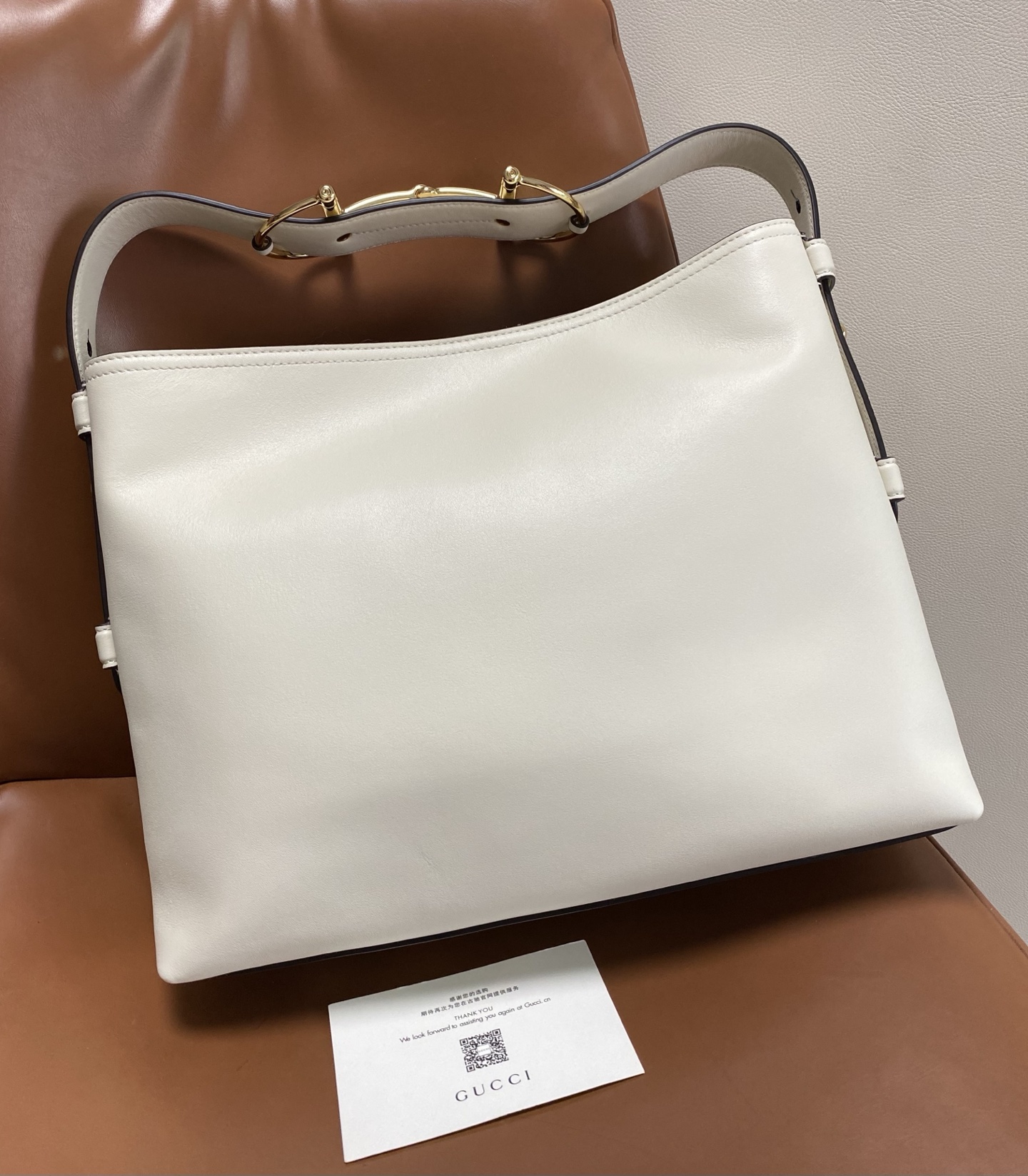 Bagsaaa Gvc*1 Beatrix medium tote bag 850926 white - 35cm