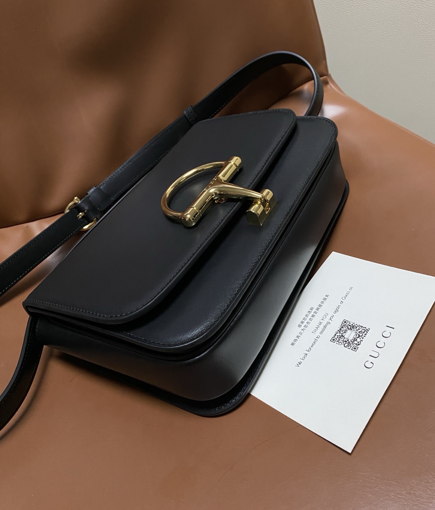 Bagsaaa Gvc*1 Siena small shoulder bag 846705 black - 22.5cm
