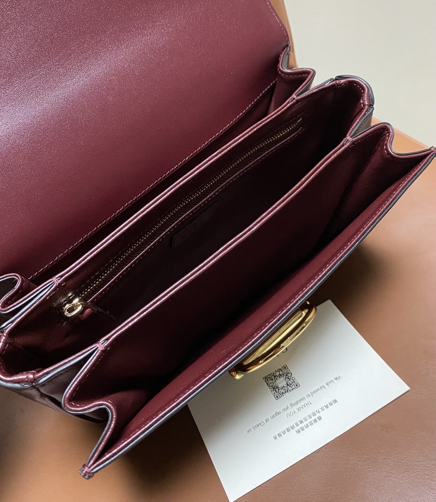 Bagsaaa Gvc*1 Siena small shoulder bag 846705 burgundy - 22.5cm