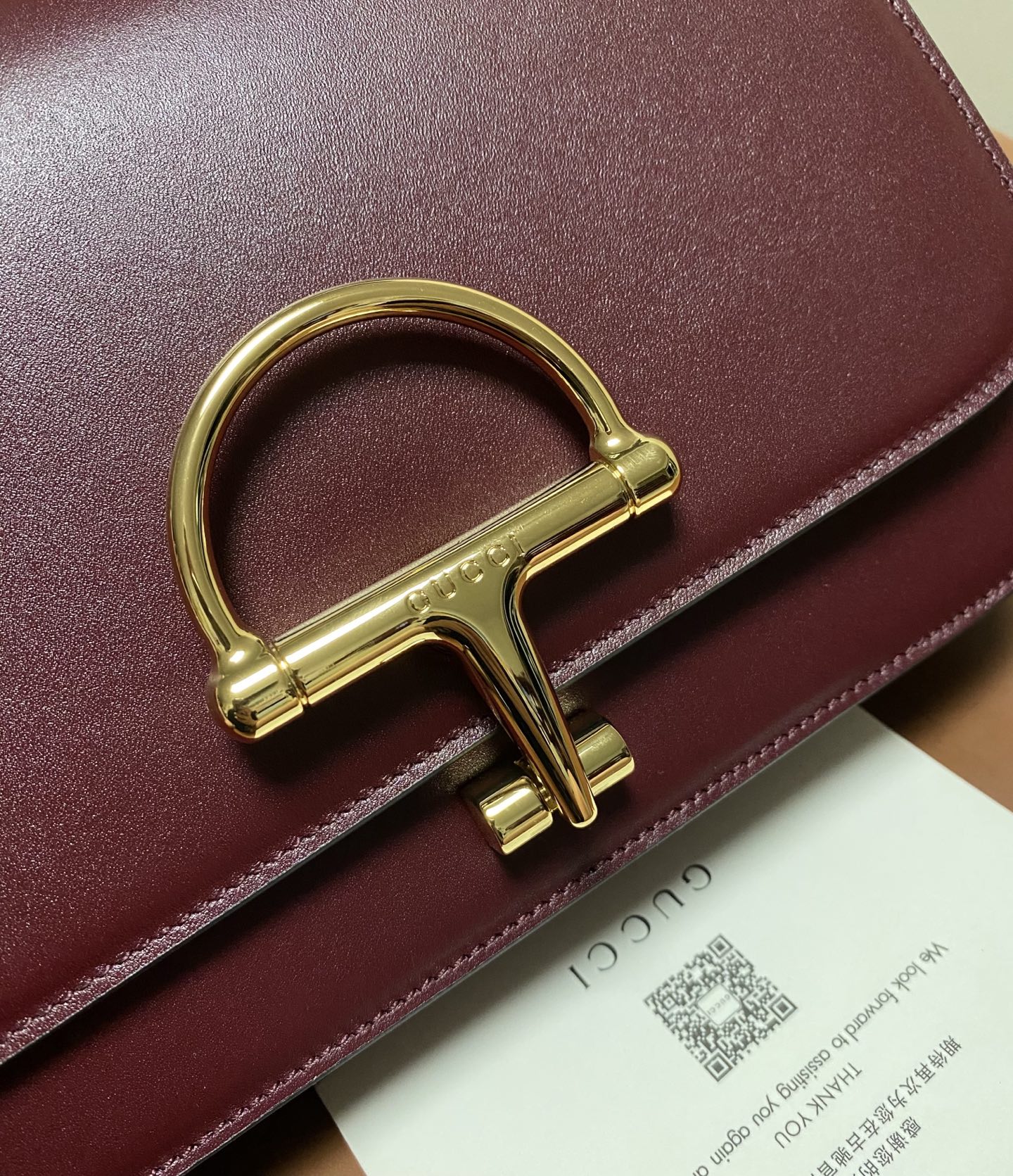Bagsaaa Gvc*1 Siena small shoulder bag 846705 burgundy - 22.5cm