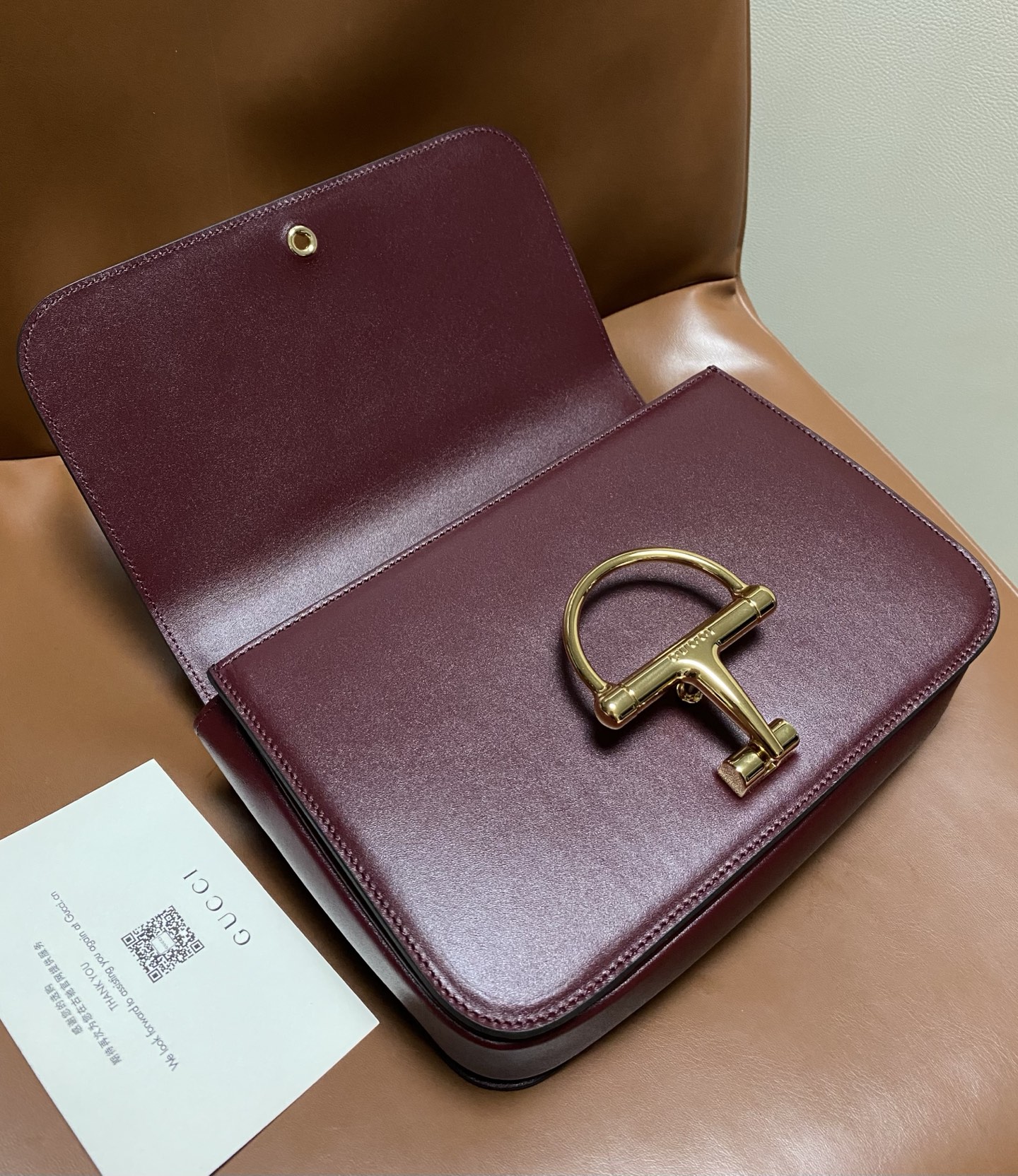 Bagsaaa Gvc*1 Siena small shoulder bag 846705 burgundy - 22.5cm