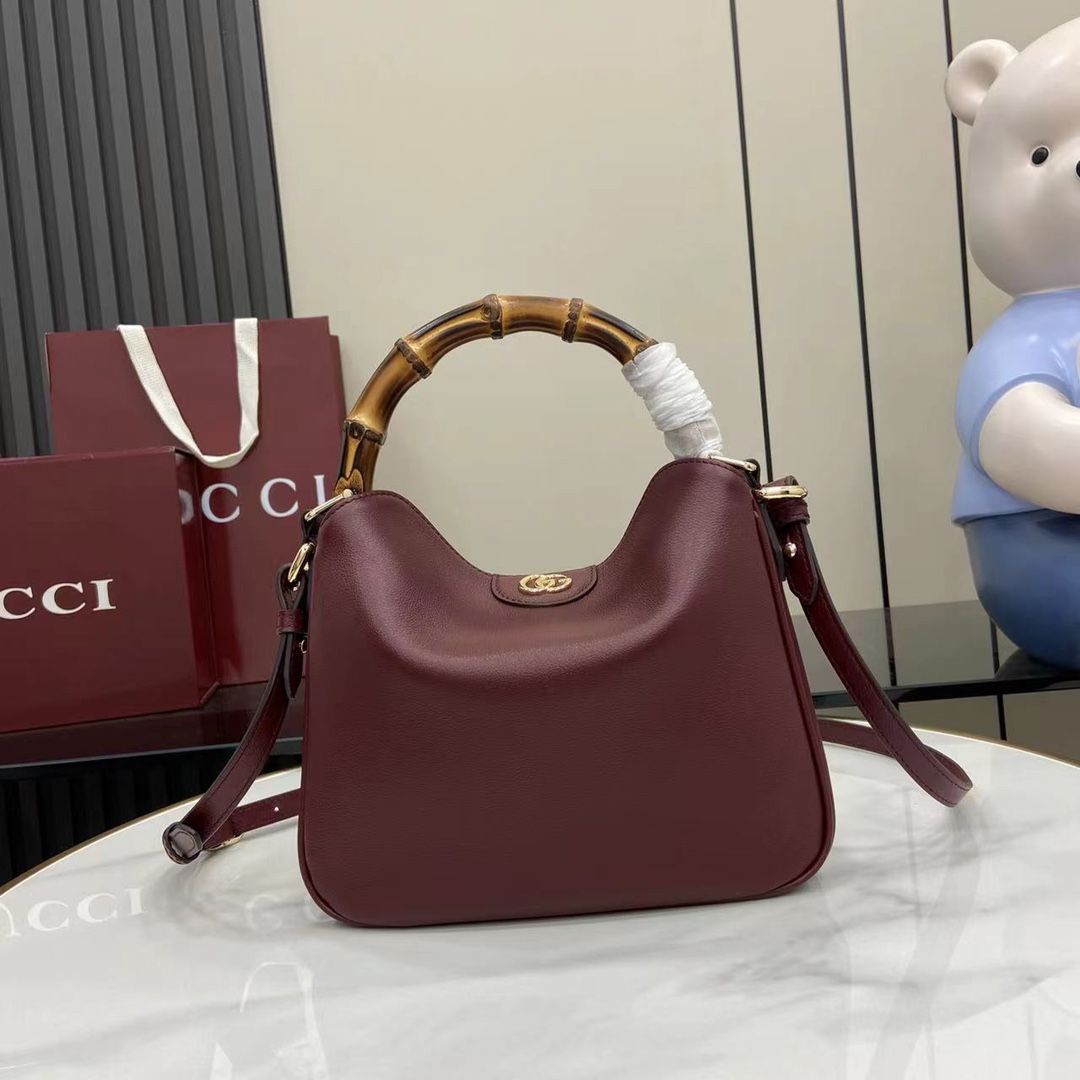 Bagsaaa Gvc*1 Diana small shoulder bag 799865 red - 24x 15x 5cm