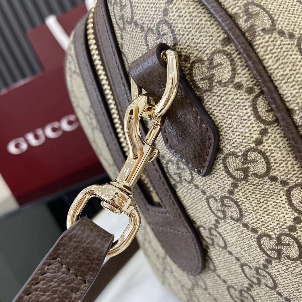 Bagsaaa Gvc*1 Ophidia large boston bag 836824 - 30cm