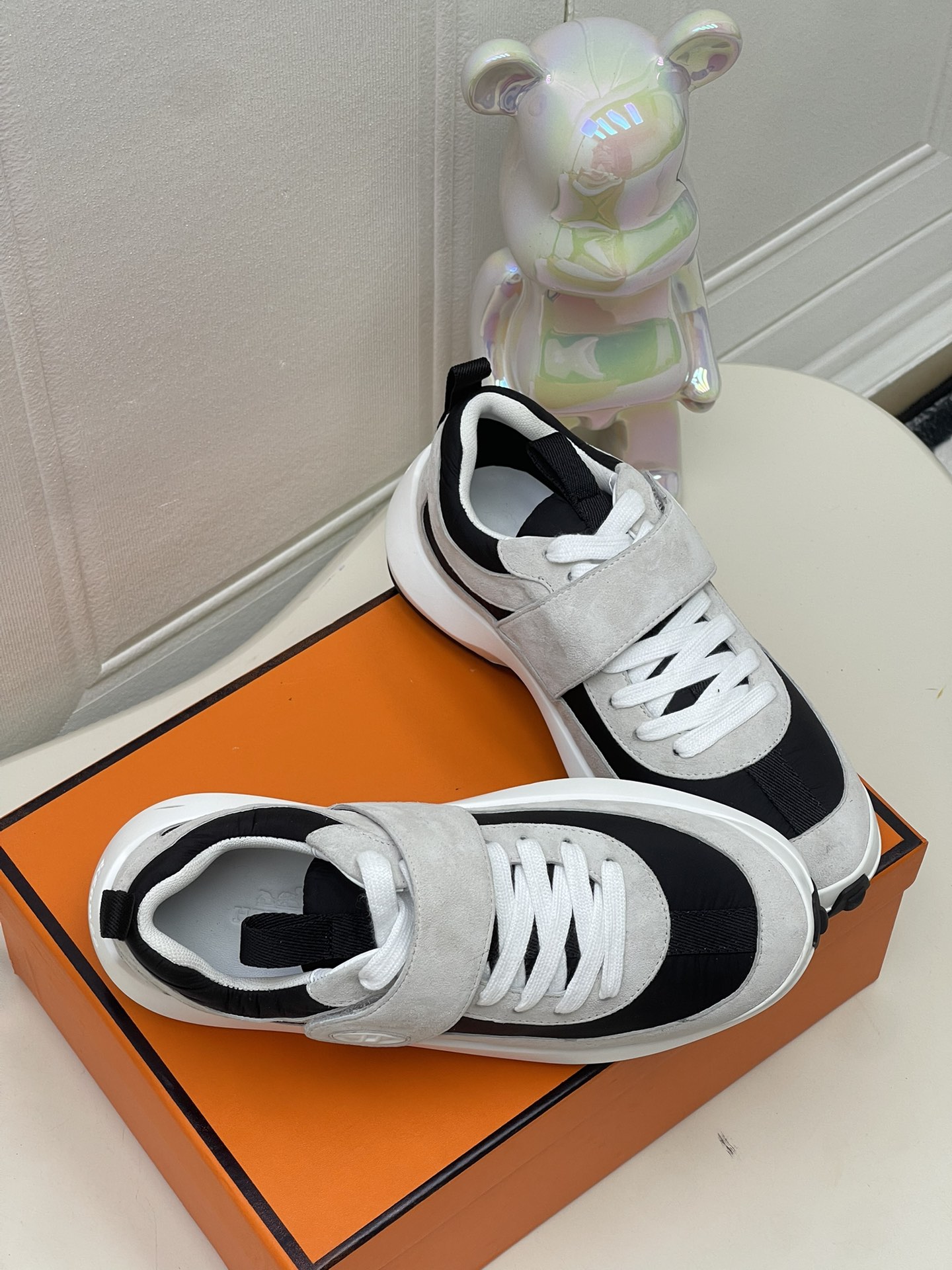 Bagsaaa H**me5 Loop sneaker black / blanc