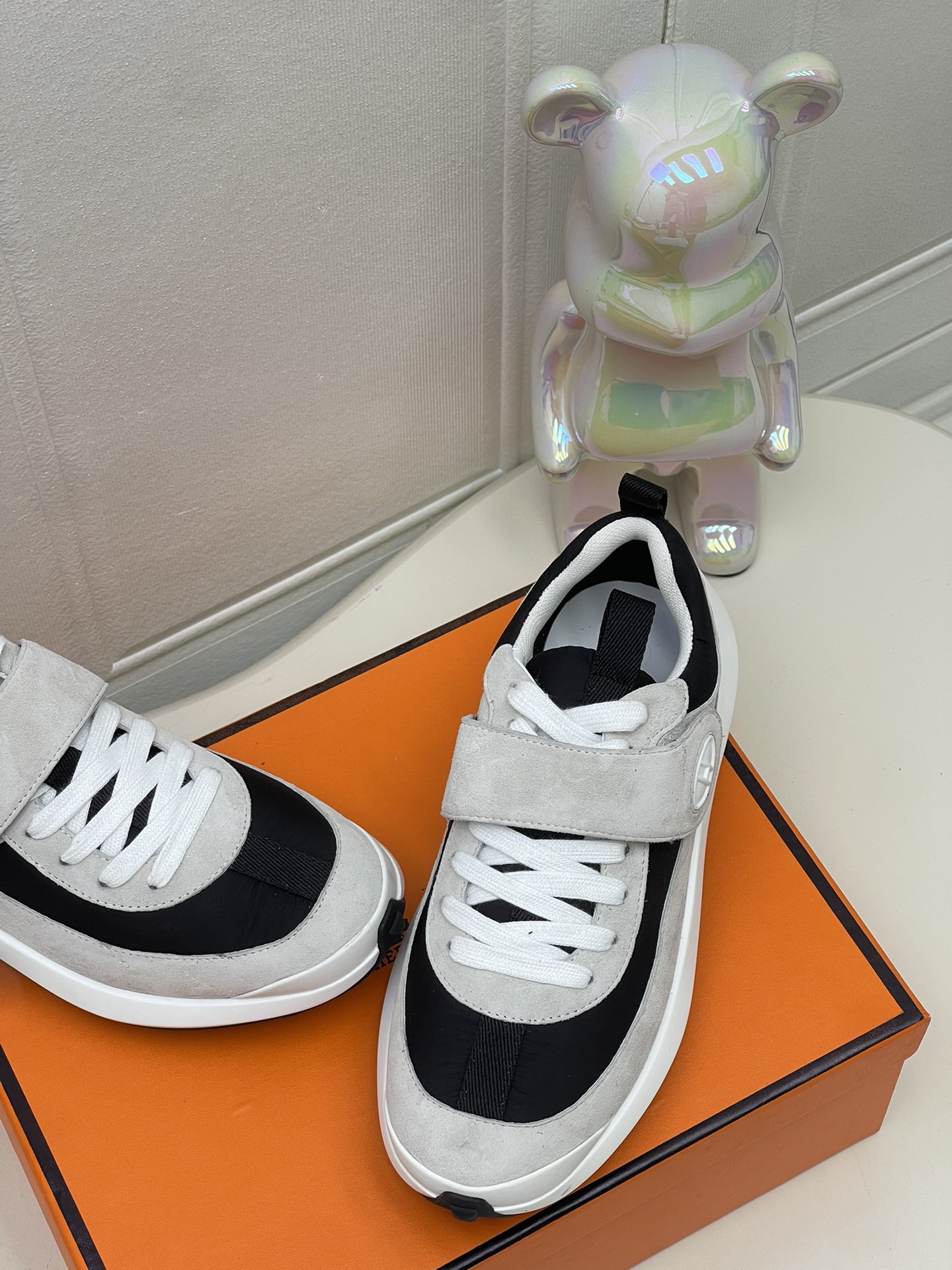 Bagsaaa H**me5 Loop sneaker black / blanc