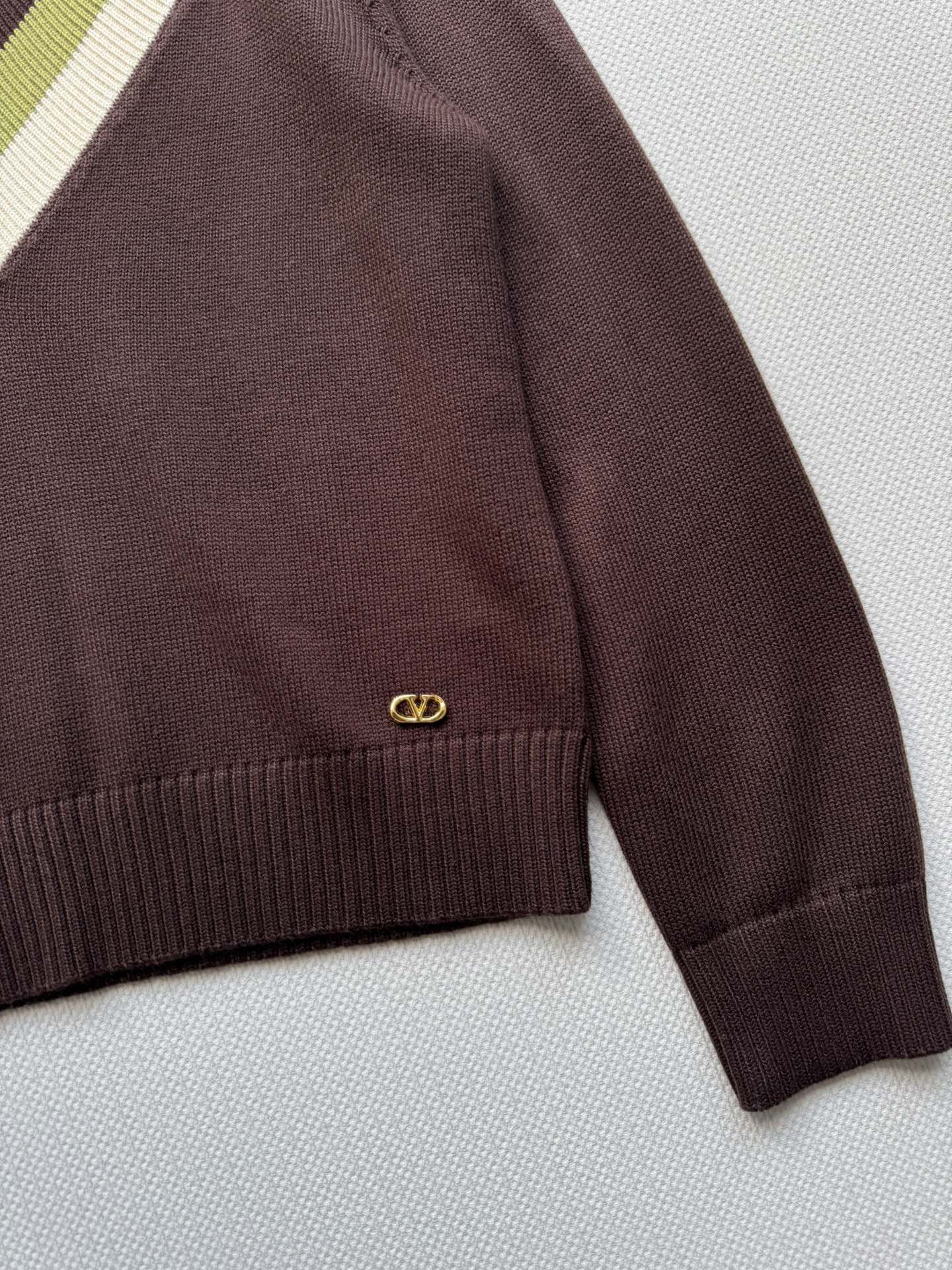 Bagsaaa Va1e*ntin0 Wool Jumper brown