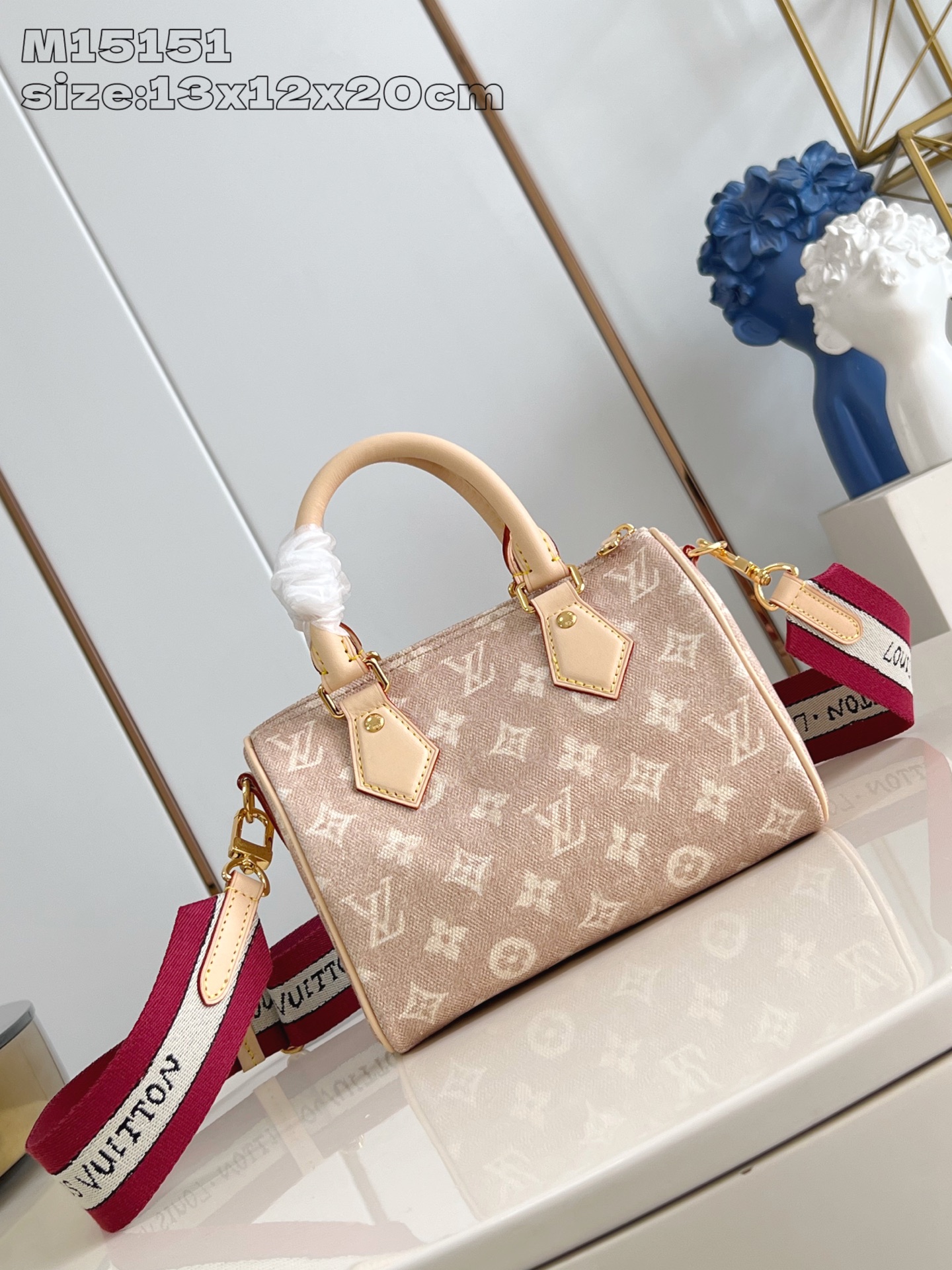 Bagsaaa LV M15151 Speedy Bandoulière 20 Bag Meowgram - 20.5cm