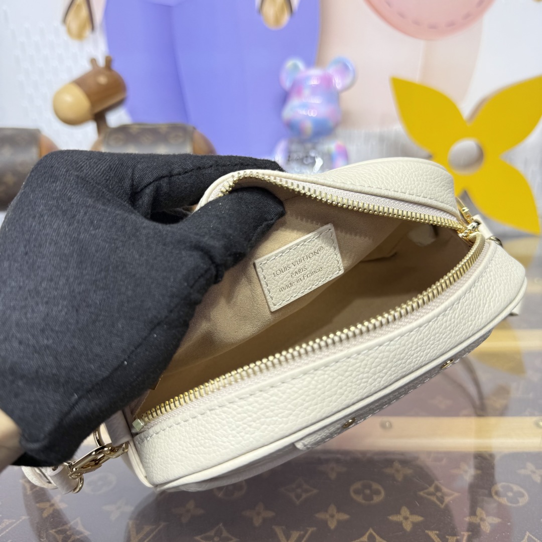 Bagsaaa LV M26509 Tiny Camera Bag Creme - 19cm