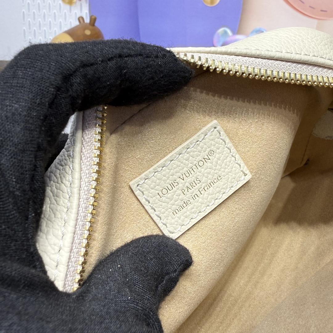 Bagsaaa LV M26509 Tiny Camera Bag Creme - 19cm