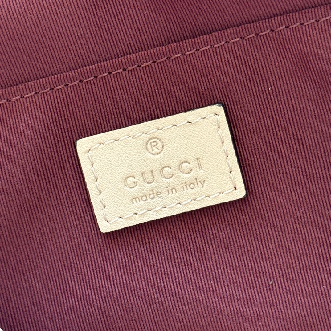 Bagsaaa Gvc*1 GG Marmont small camera bag 855273 pink beige - 24cm