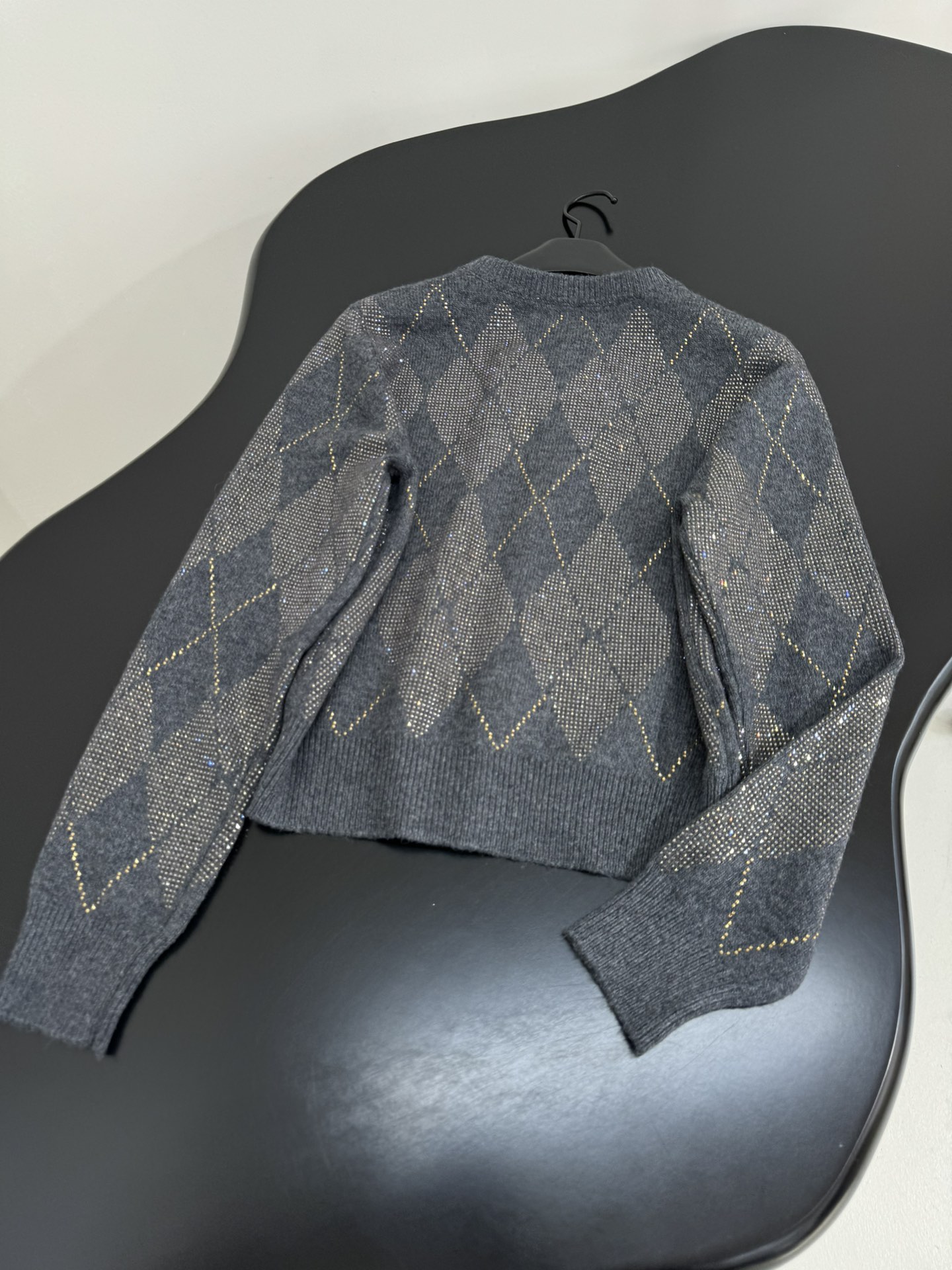 Bagsaaa A1exa*der Wang crystal hotfix cardigan