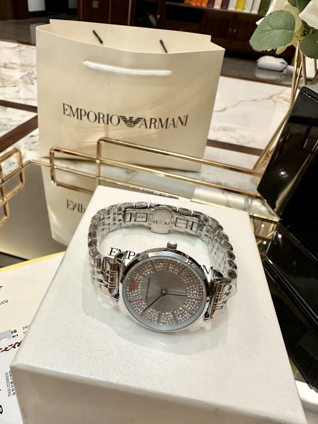 Bagsaaa Emporio Armani Gianni T-Bar AR11594 women