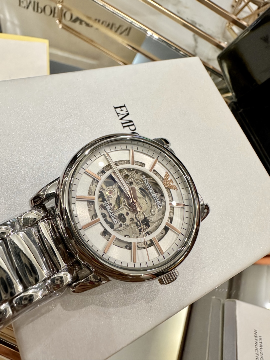 Bagsaaa Emporio Armani AR60006 Meccanico automatic men