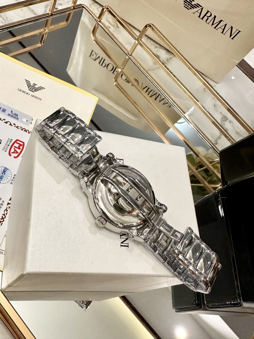 Bagsaaa Emporio Armani AR60006 Meccanico automatic men