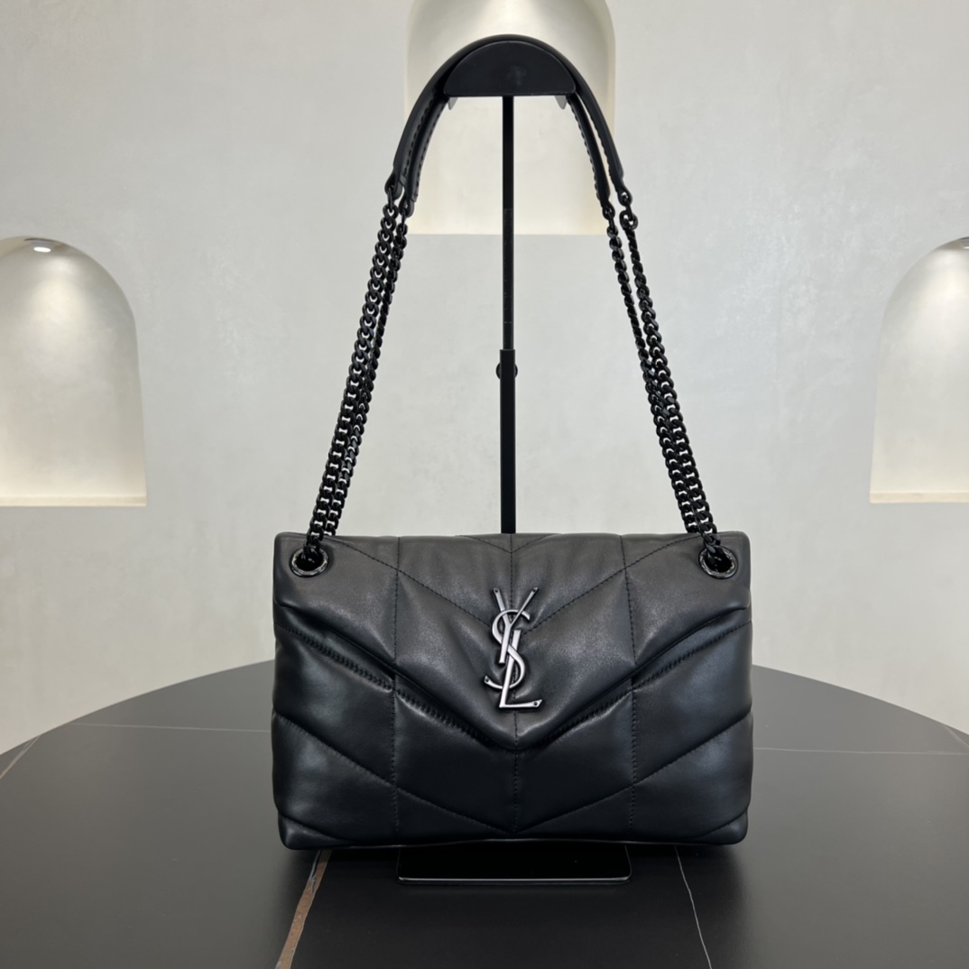 Bagsaaa Y51 Puffer Small in Nappa leather 577476 black - 29cm