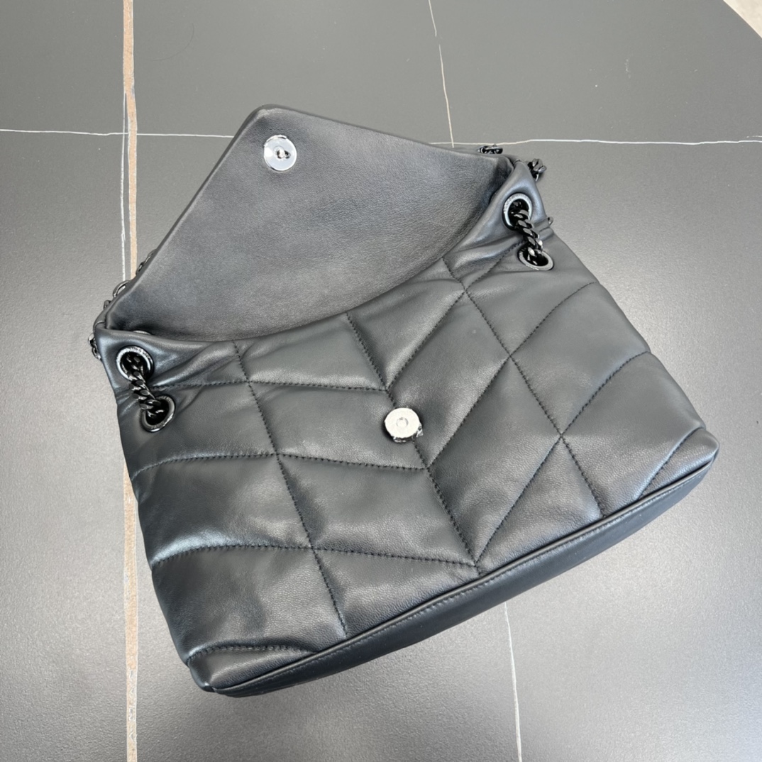 Bagsaaa Y51 Puffer Small in Nappa leather 577476 black - 29cm