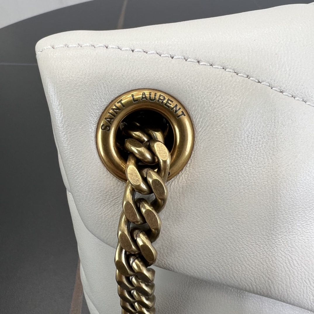 Bagsaaa Y51 Puffer Small in Nappa leather 577476 white - 29cm