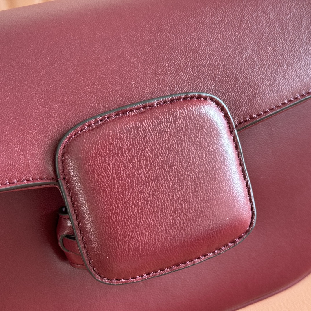 Bagsaaa Gvc*1 Horsebit 1955 Aura small shoulder bag 847063 red - 26cm