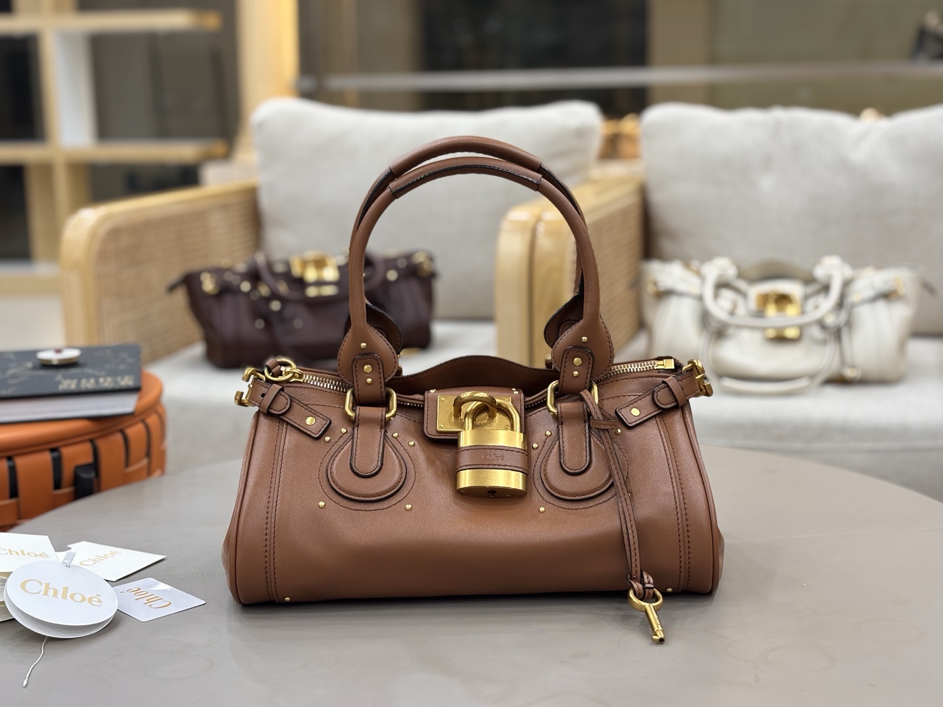 Bagsaaa Chloé Paddington bag in brown - 36cm