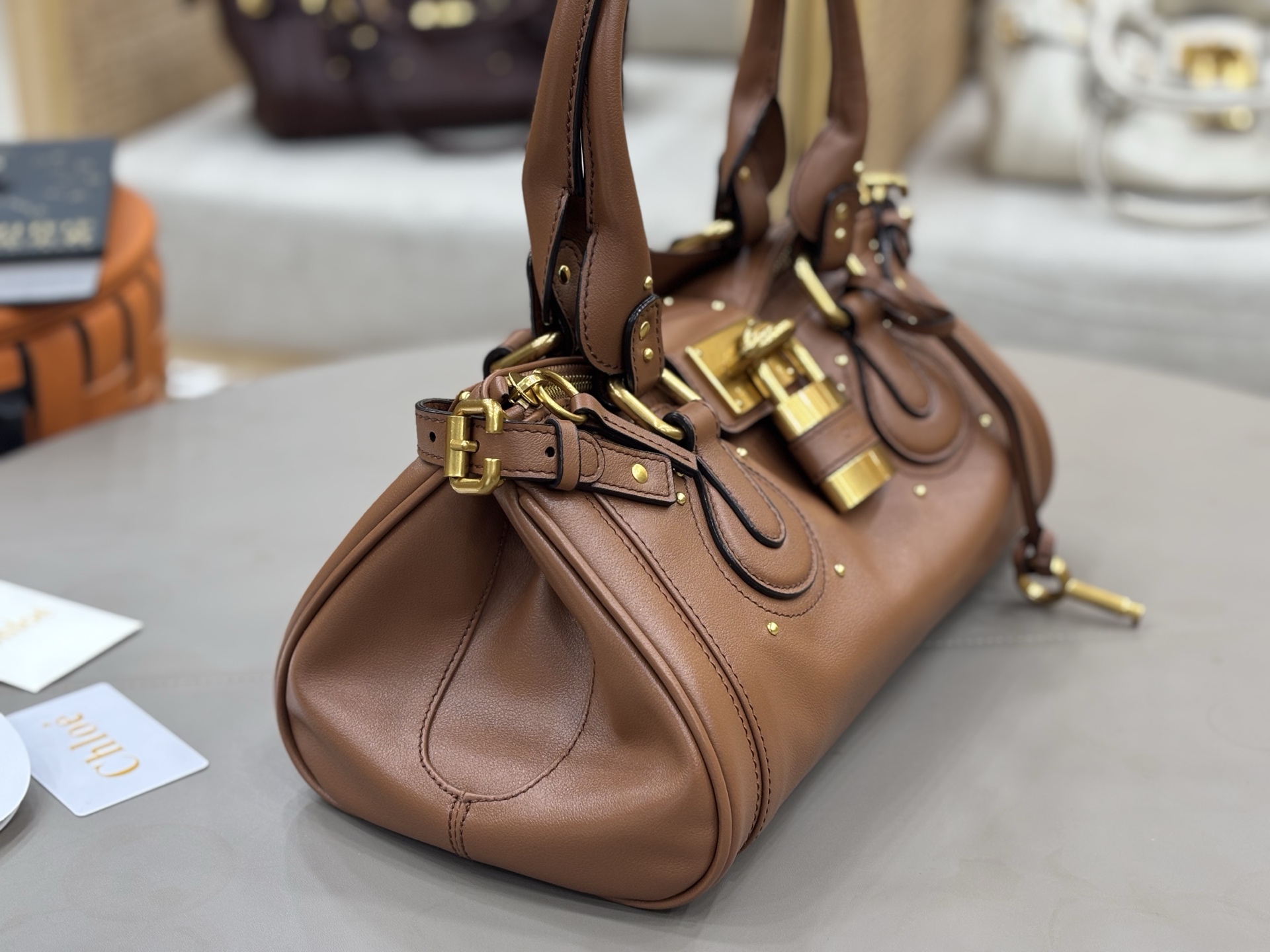 Bagsaaa Chloé Paddington bag in brown - 36cm