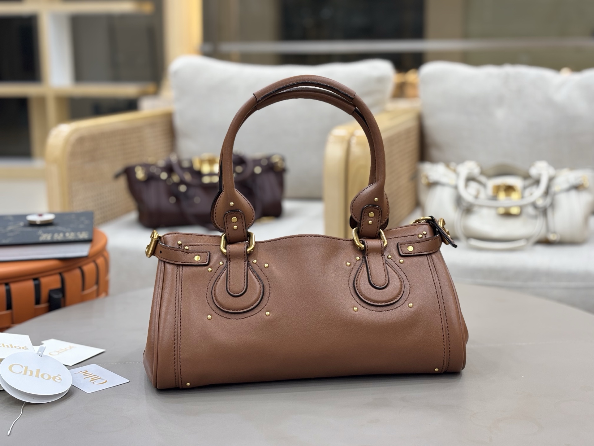 Bagsaaa Chloé Paddington bag in brown - 36cm