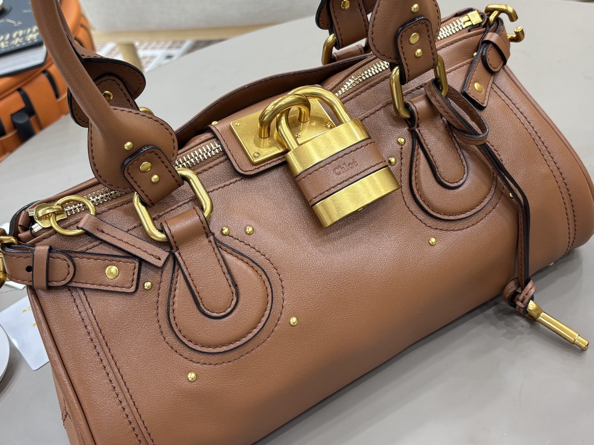 Bagsaaa Chloé Paddington bag in brown - 36cm