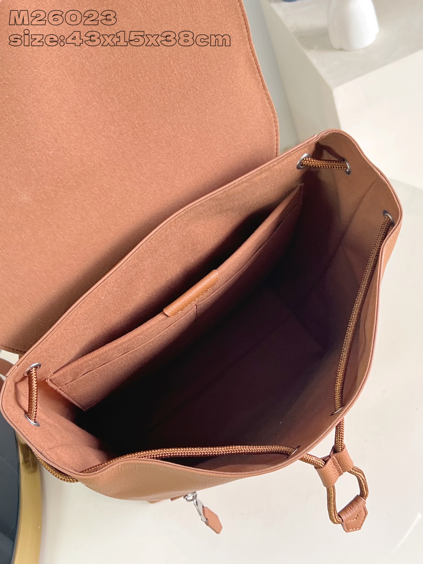 Bagsaaa LV M26023 Fastline Backpack Brown - 43cm